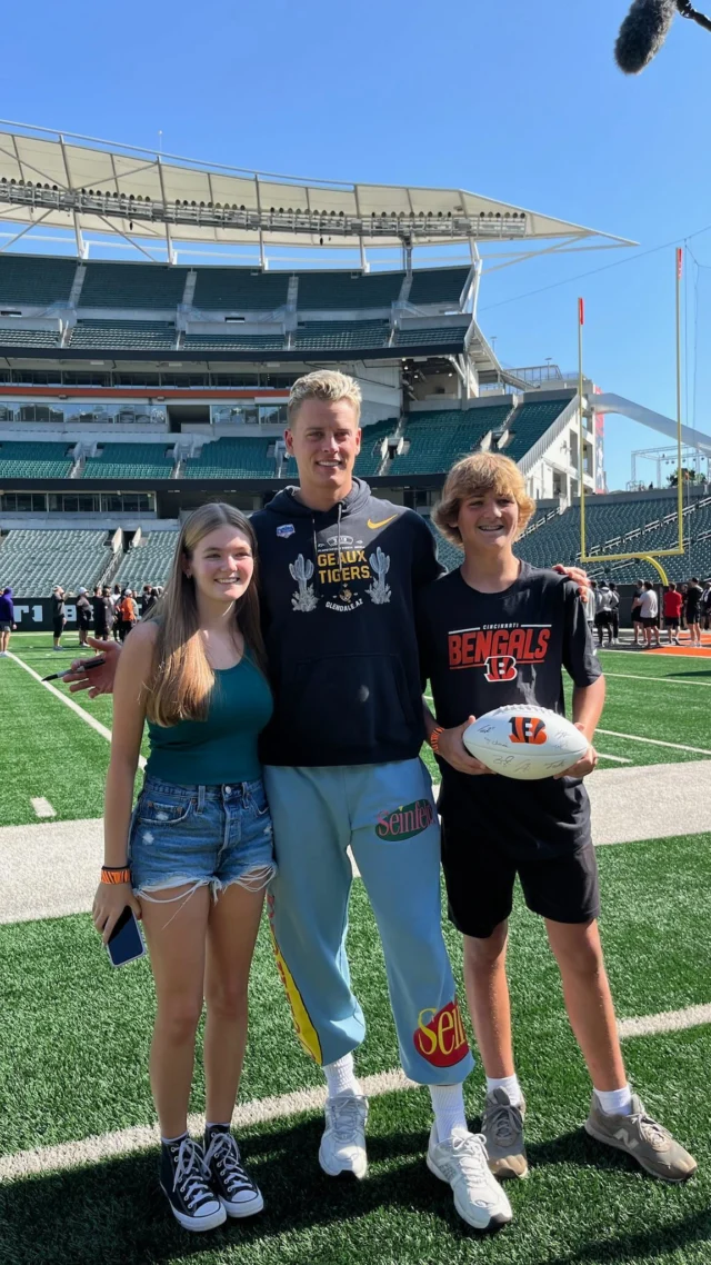 First full day in Cincy was a win 🥶 #whodey

Comment “Christopher” below to learn more about this Pender, North Carolina Dreamer and Bengals superfan👇