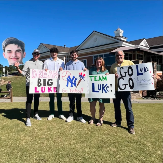 Last month our amazing friends at @lennarcharlotte hosted their annual Captain’s Choice Golf Tournament benefiting Dream On 3. Not only did they raise over $124,000 for our mission, they also revealed to our newest Dreamer, Luke, that his New York @yankees Dream would be coming true by sharing a personalized message from Yankees Manager, @aaronboone! Talk about a home run. ⚾

We are incredibly grateful for our friends at Lennar Charlotte and their continued support of Dream On 3. Because of their love and support over the years, countless lives have been touched by the Dream On 3 mission.

Help us extend gratitude to our friends at Lennar Charlotte as we welcome Luke to the Dream On 3 family!